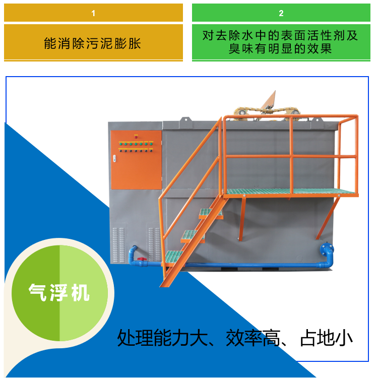 高效溶气气浮机优势与应该！